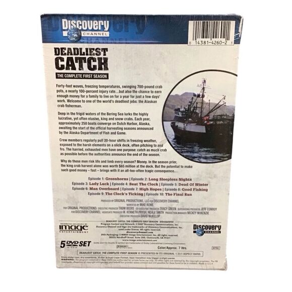 Deadliest Catch The Complete First Season DVD Set - Picture 2 of 3